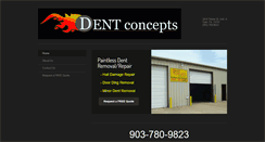 Desktop Screenshot of dentconceptstx.com